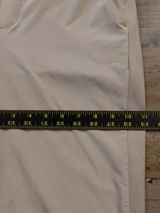 Athleta Brooklyn Mid Rise Ankle Pant Women’s 0 Abalone Beige Travel Lightweight - Picture 7 of 14